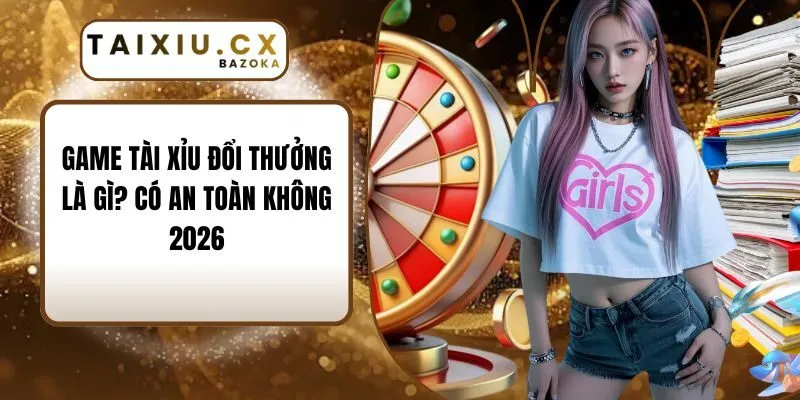 Game Tài Xỉu Đổi Thưởng Là Gì? Có An Toàn Không 2026